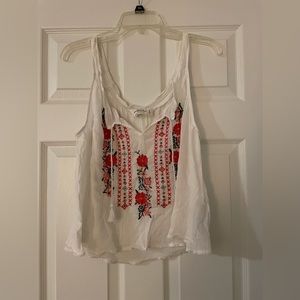 Floral Abercrombie crop-tank!